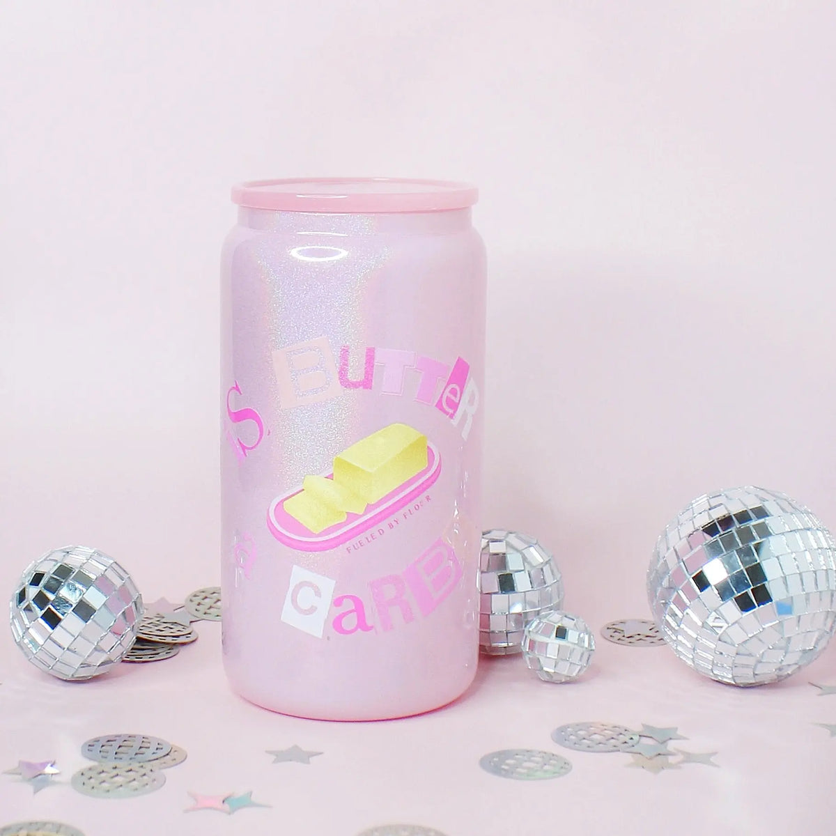 Is Butter A Carb | 16oz Shimmer Glass Can Fueled by Flour