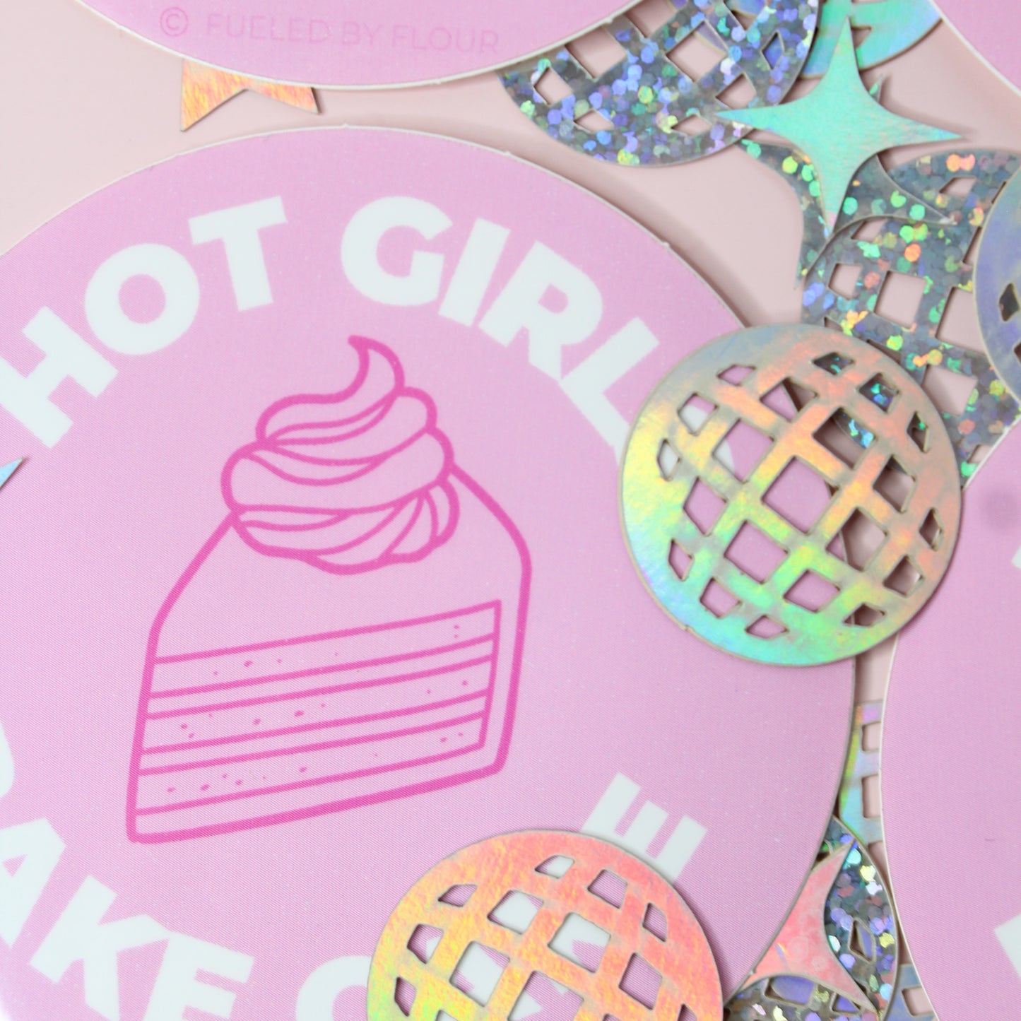 Hot Girls Bake Cake | Waterproof Vinyl Sticker