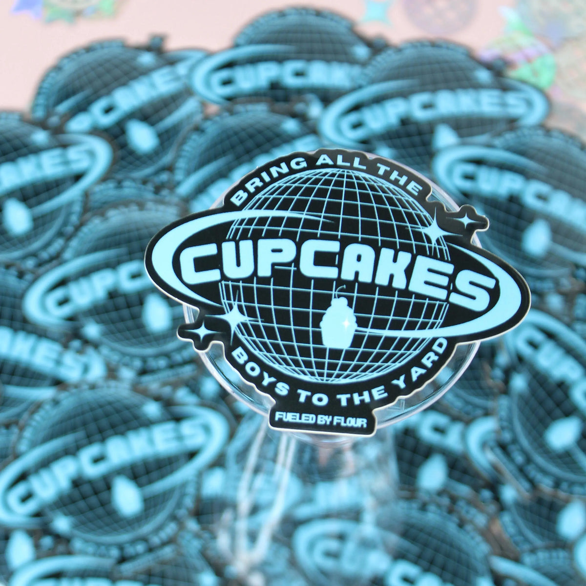 Boys To The Yard | Waterproof Die-Cut Vinyl Sticker Fueled by Flour