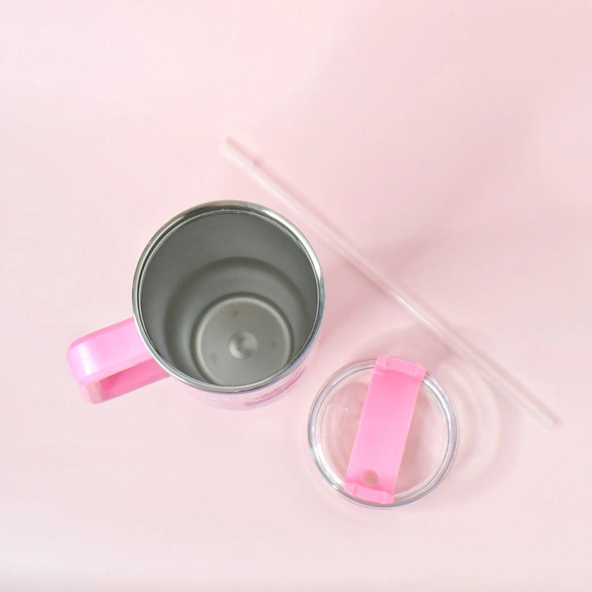 Hot Girls Bake | 40oz Handled Shimmer Tumbler Fueled by Flour