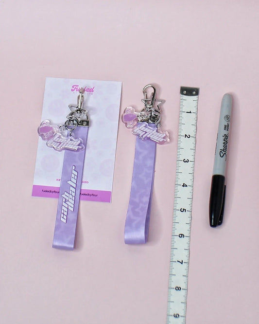 Carb Dealer Y2K Wristlet Lanyard Fueled by Flour