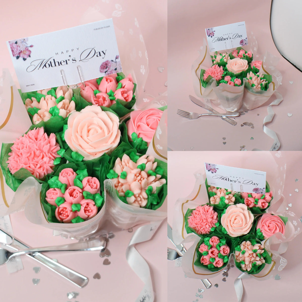 Cupcake bouquet Fueled by Flour