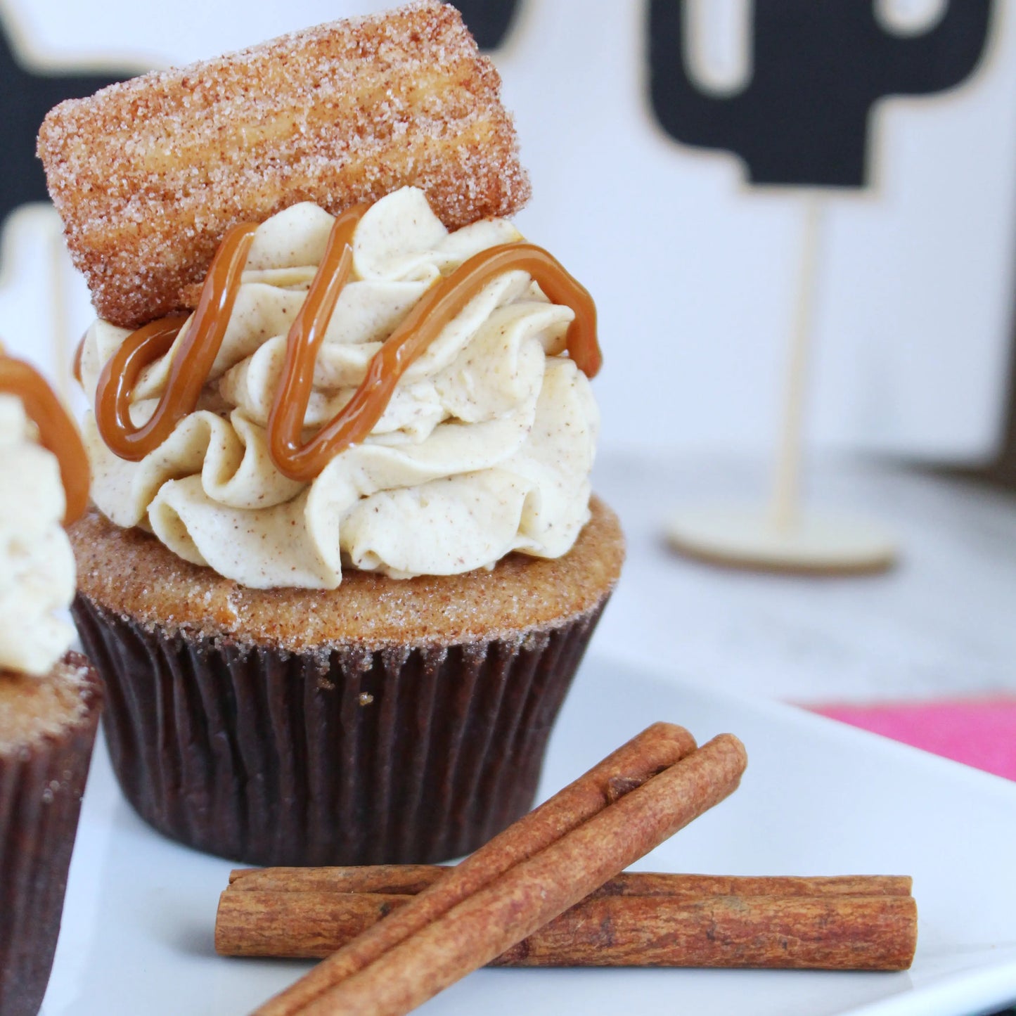 Churro Cupcake Deluxe
