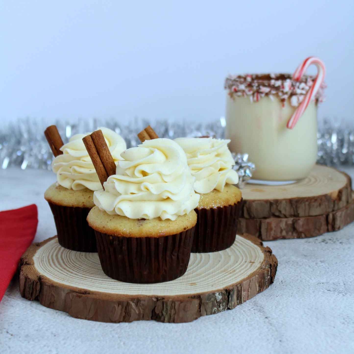 Eggnog Cupcakes