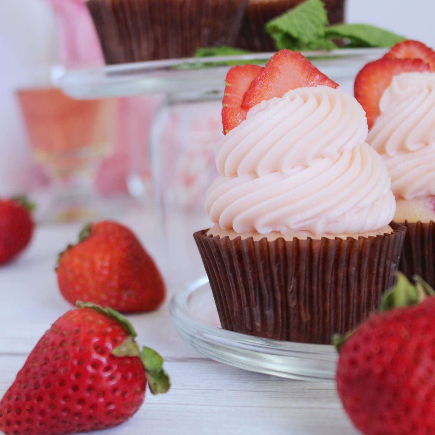 Strawberry Cupcakes