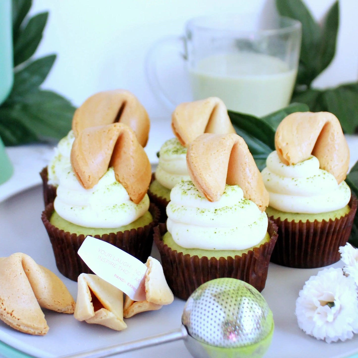 Matcha Latte Cupcakes Seasonal: Spring & Summer