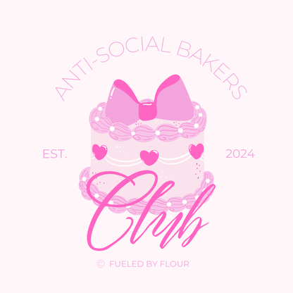 Anti-Social Baker Club Vinyl Sticker