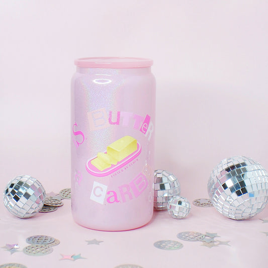 Is Butter A Carb | 16oz Shimmer Glass Can