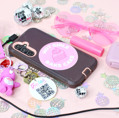 Hot Girls Bake Cake | Waterproof Vinyl Sticker