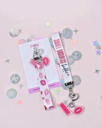 Small Business Baddie Wristlet Lanyard