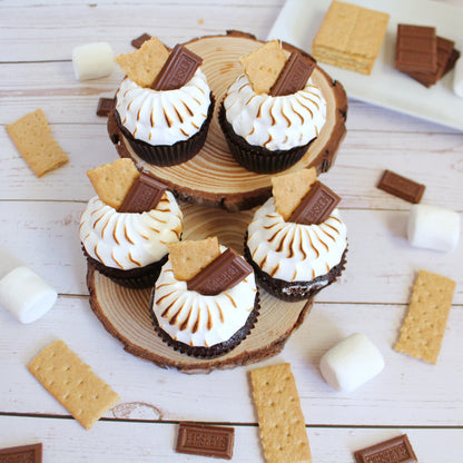 S'mores cupcakes