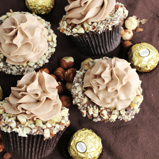 Chocolate Hazelnut Cupcakes