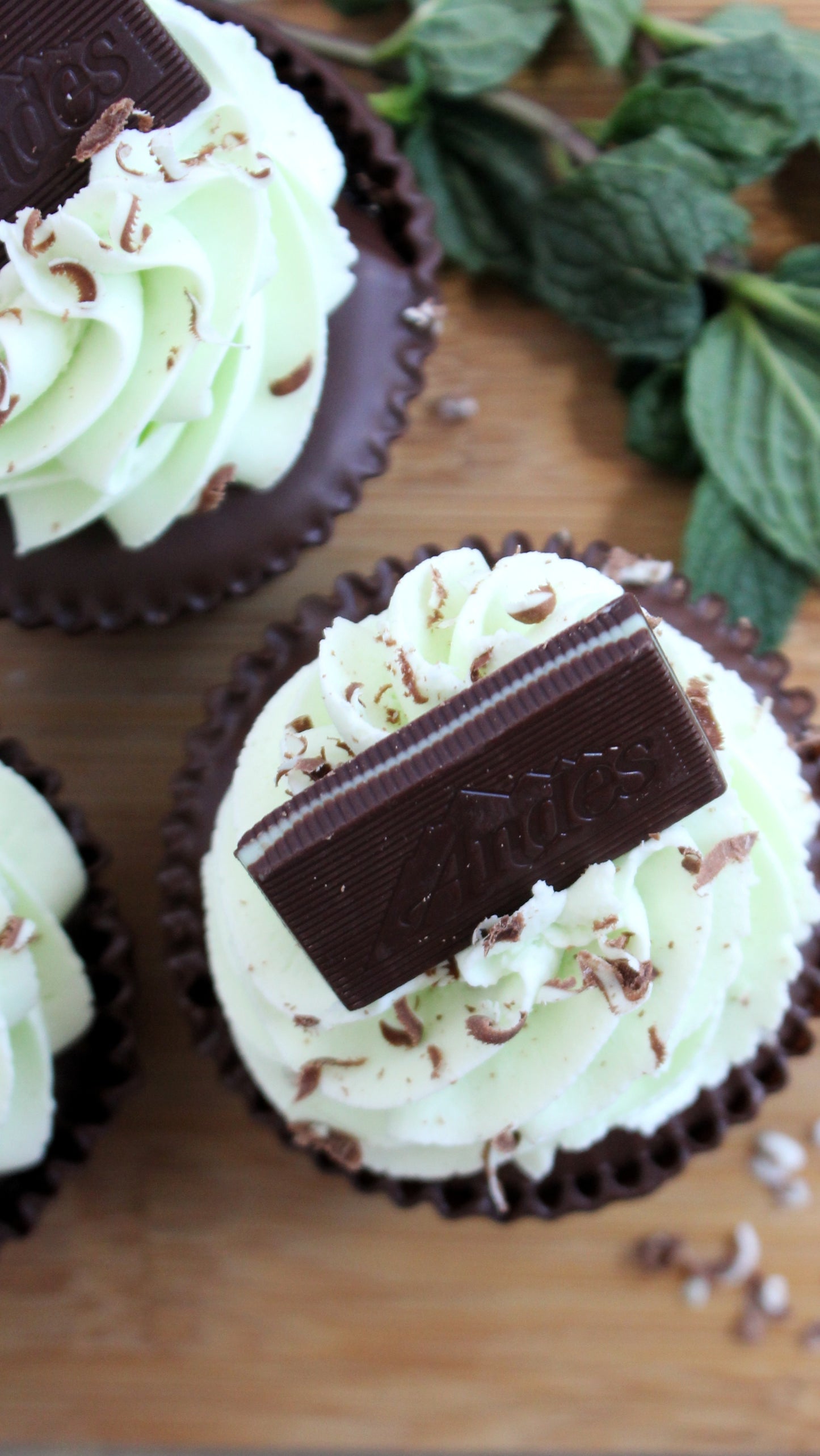 Mint Chocolate Cupcakes