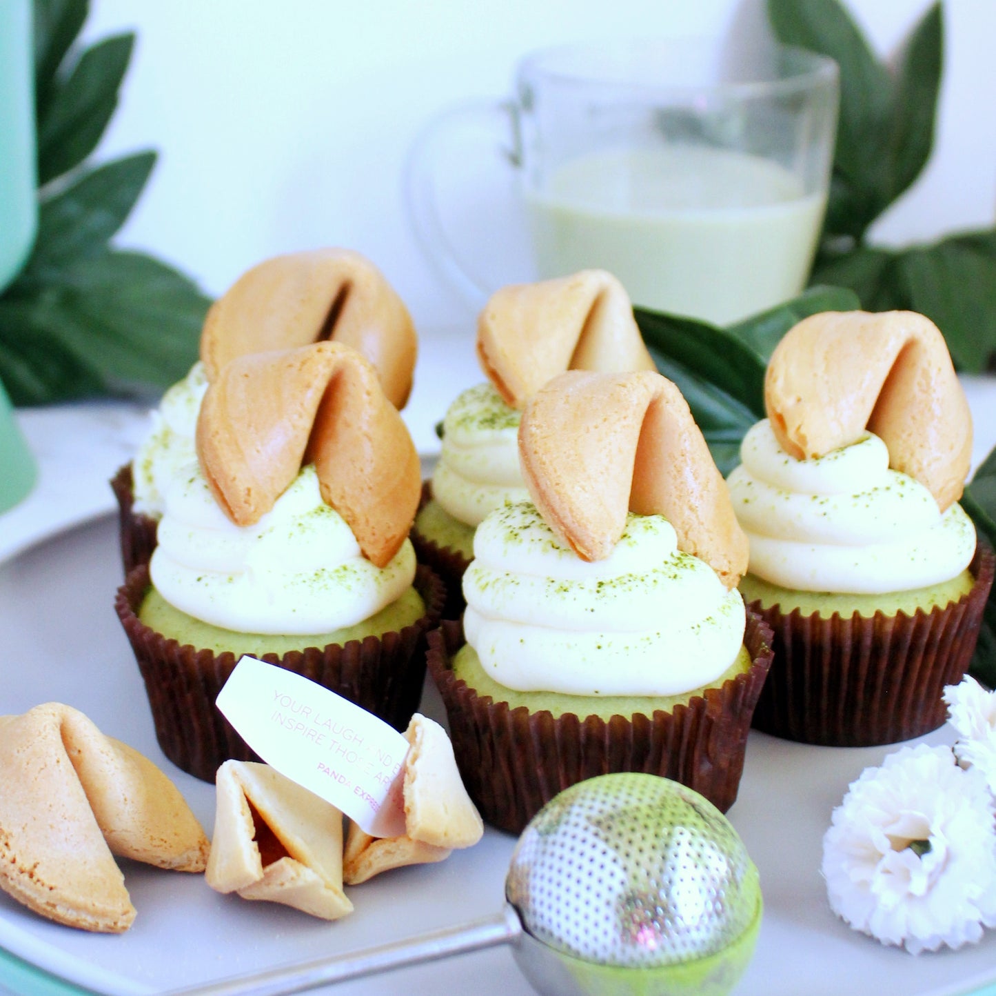 Matcha Latte Cupcakes